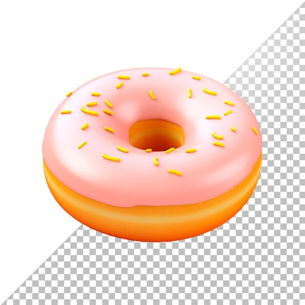 PSD donut 3d