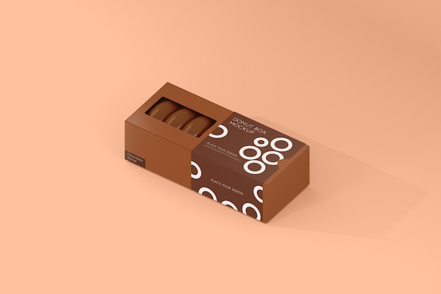 Donut Box Mockup