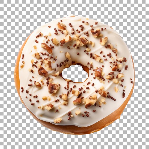 PSD donut on transparent background