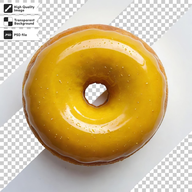 PSD a donut with a hole in the middle of it