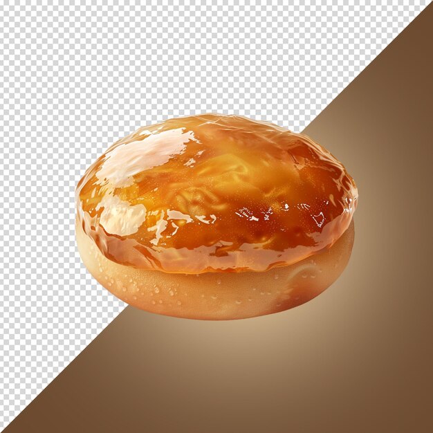 PSD a donut with the number 3 on it