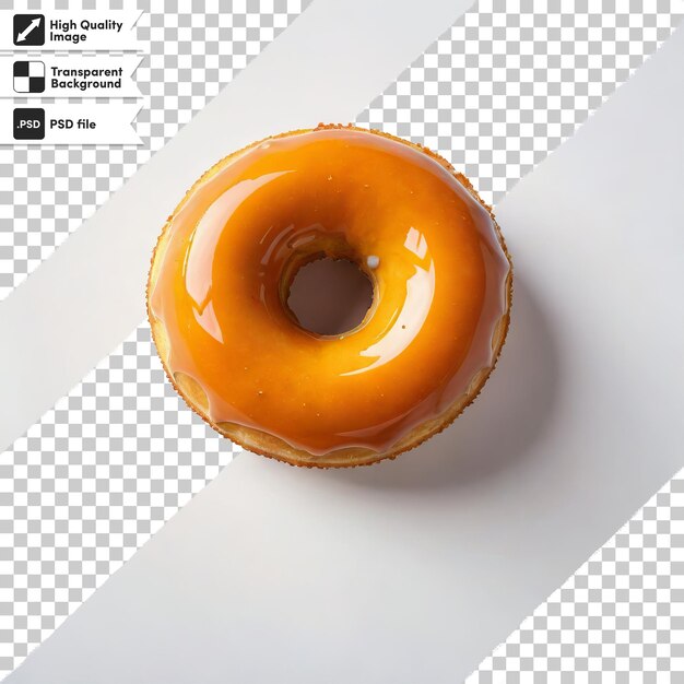 A donut with a picture of a donut on it