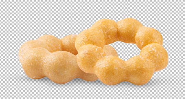 Donuts isolated on alpha layer