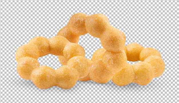 PSD donuts isolated on alpha layer