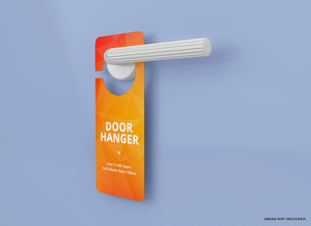 PSD Дизайн макета дверной вешалки