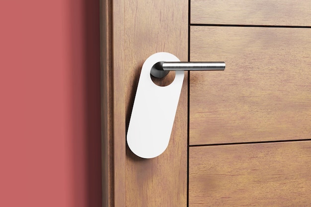 Door Hanger Mockup