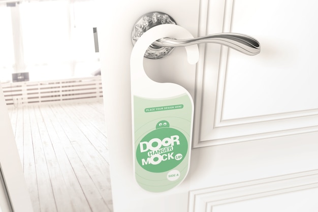 door hanger mockup