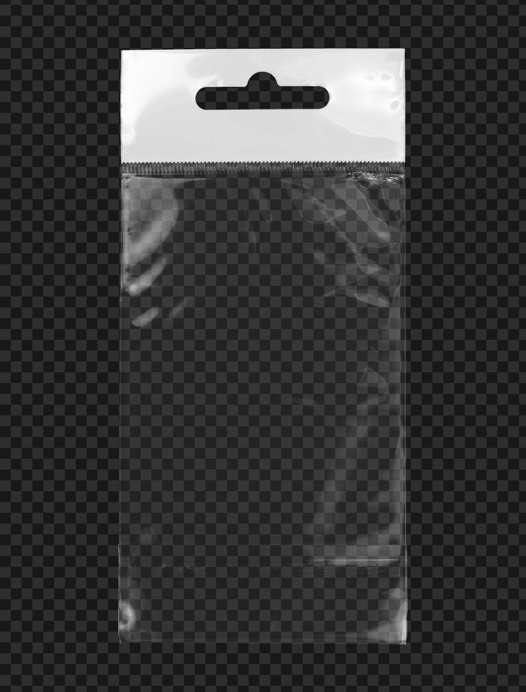 PSD doorzichtige plastic verpakkingszak voor de detailhandel