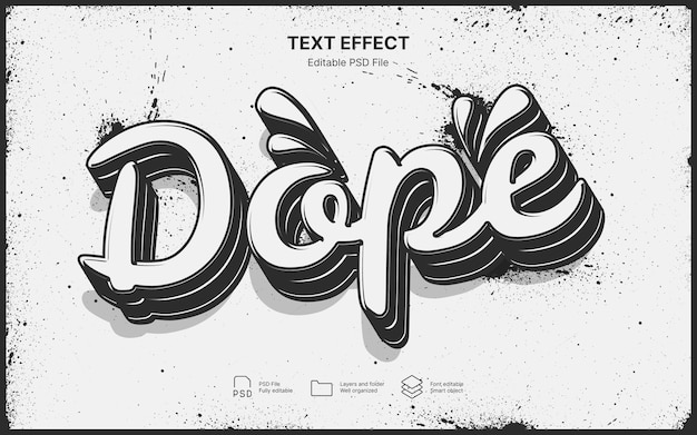 Dope teksteffekt