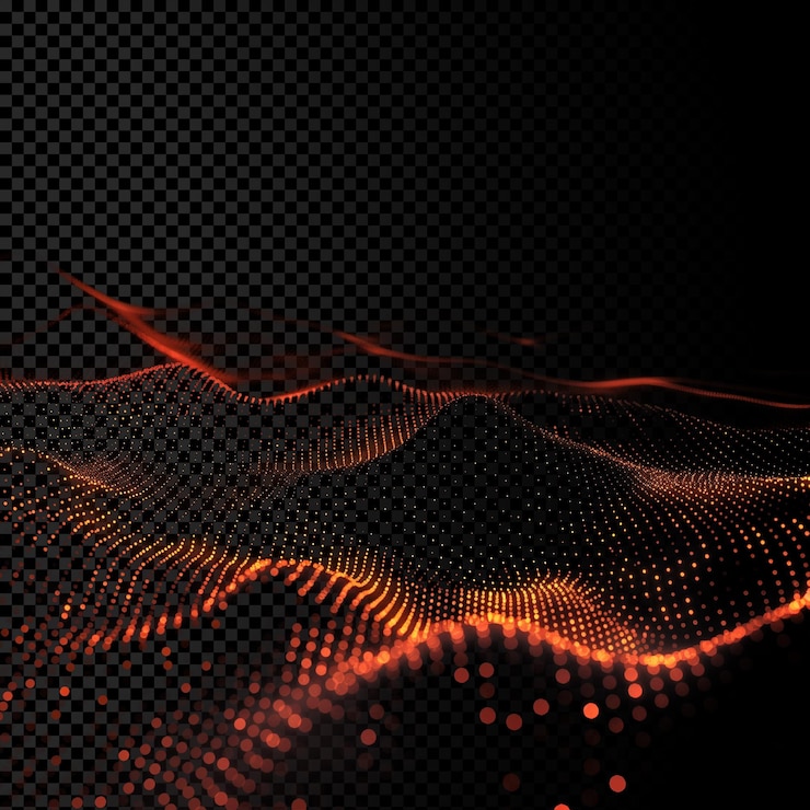 PSD dotted line wave pattern