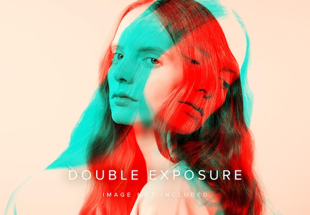 PSD double exposure psd photo effect