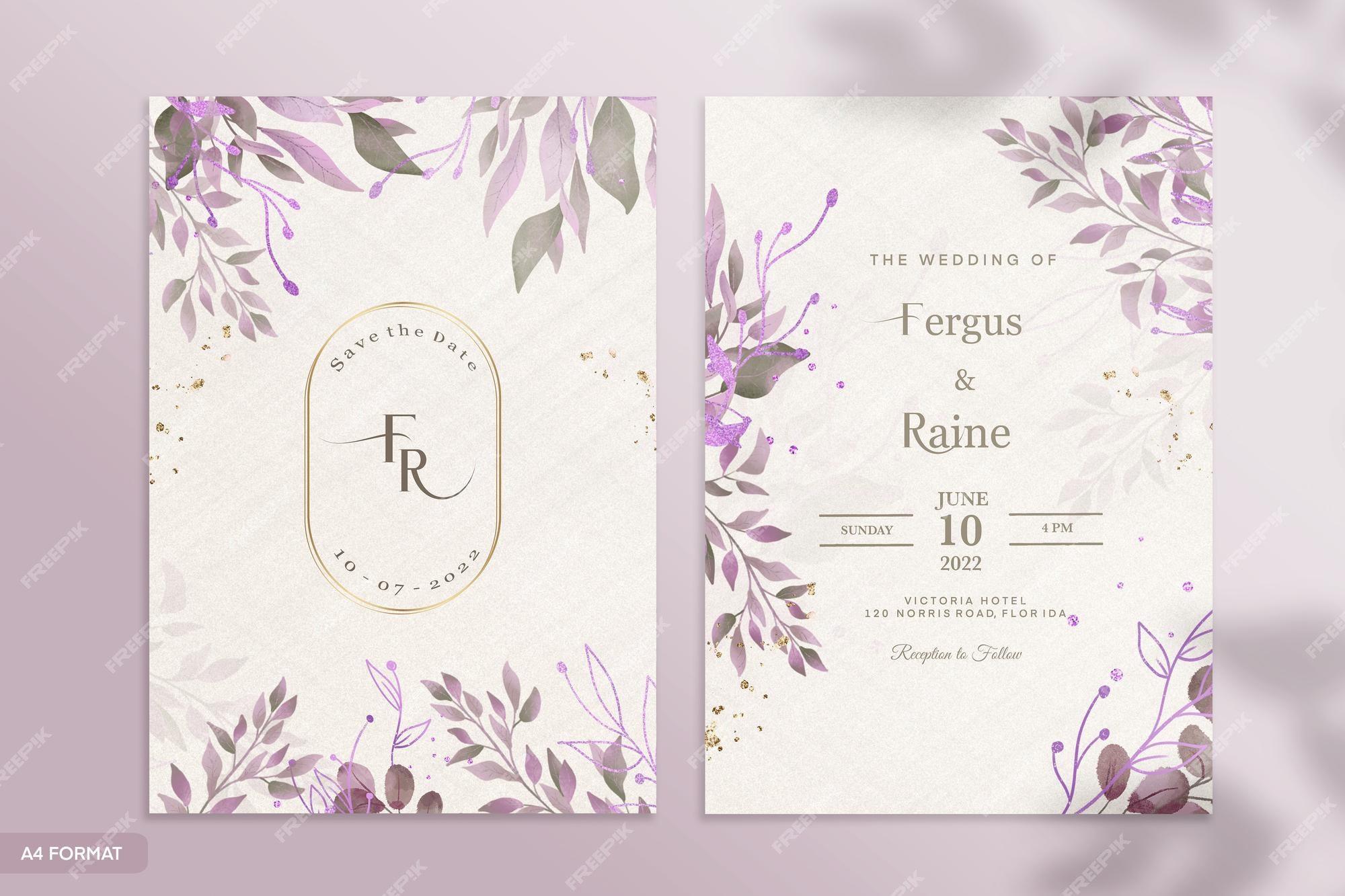 premium-psd-double-sided-wedding-invitation-template-with-purple-flower
