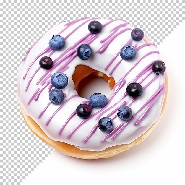 Doughnut isolated on transparent background