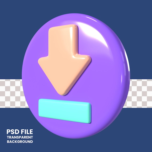 Скачать иконку 3D-иллюстрации
