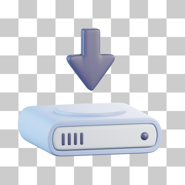 Download file 3d icon