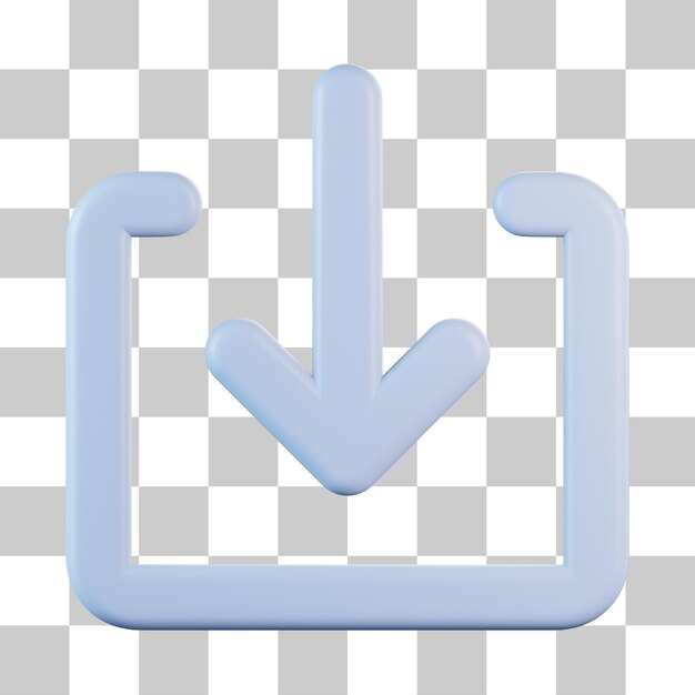 PSD download square 3d icon