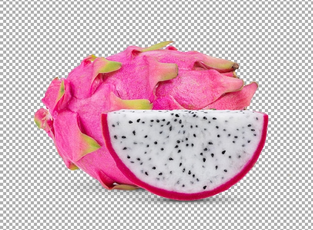 PSD dragon fruit isolated