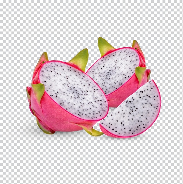 Dragon fruits isolated premium psd