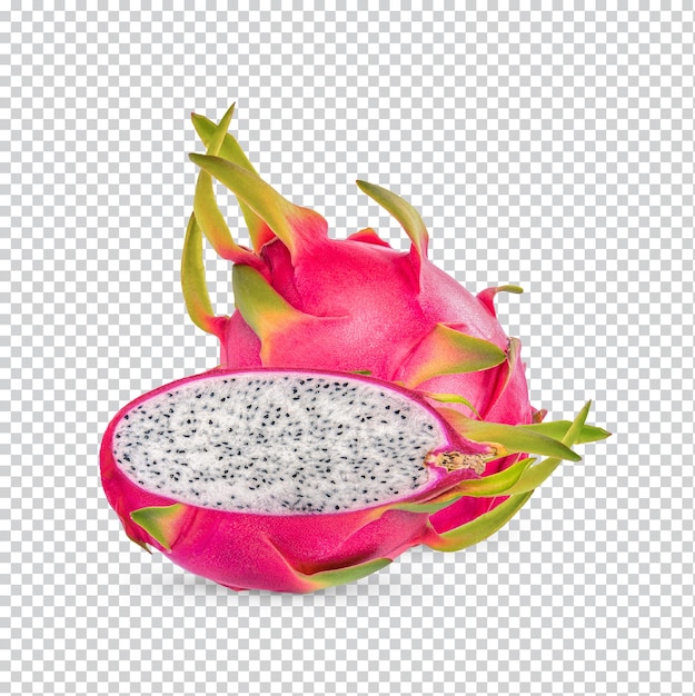 PSD dragon fruits isolated premium psd