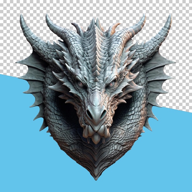 PSD scultura del drago