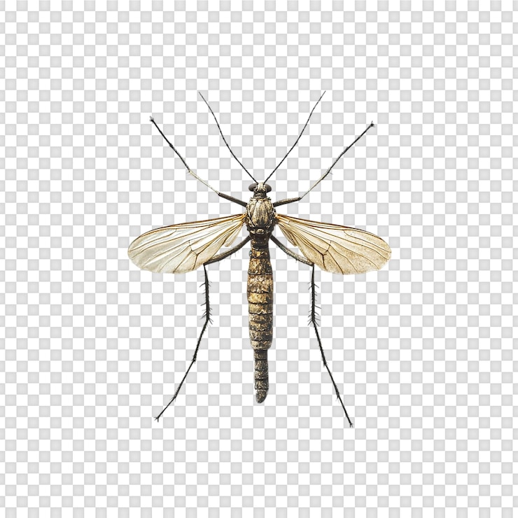 PSD dragonfly isolated on transparent background