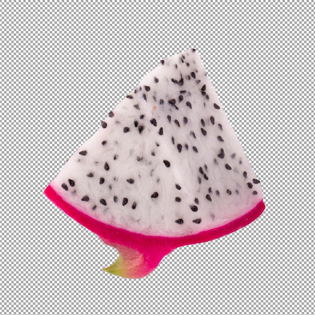 PSD dragonfruit lub pitaya wyizolowane na tle alfa