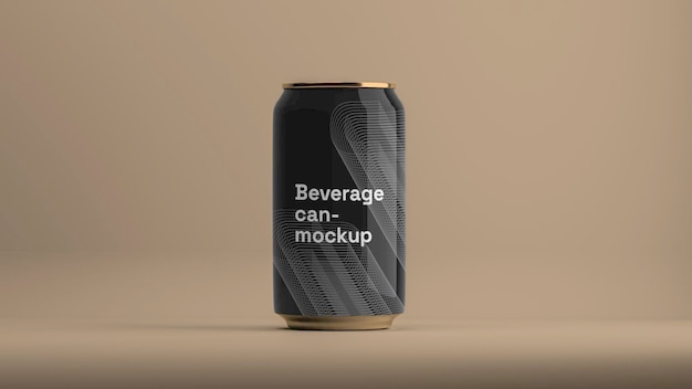 Drank mockup blikje