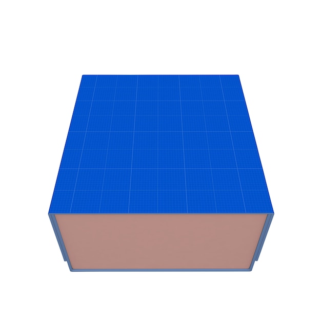 서랍 상자 3D 렌더링