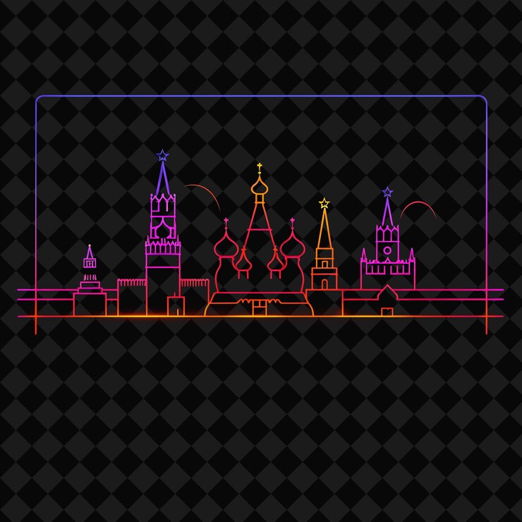 PSD 頂上にある城のシルエットを描いた城の絵