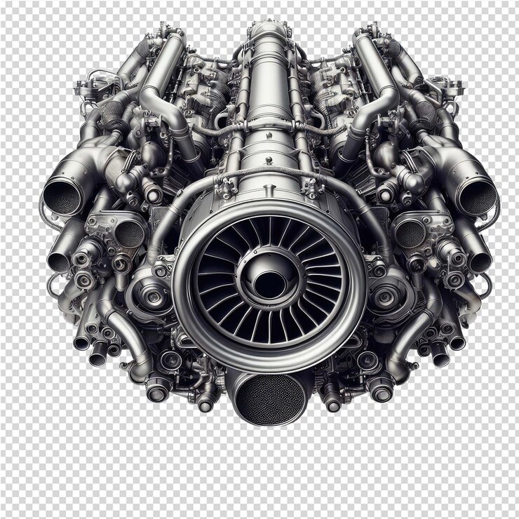 PSD a drawing of a engine with the word engine on it