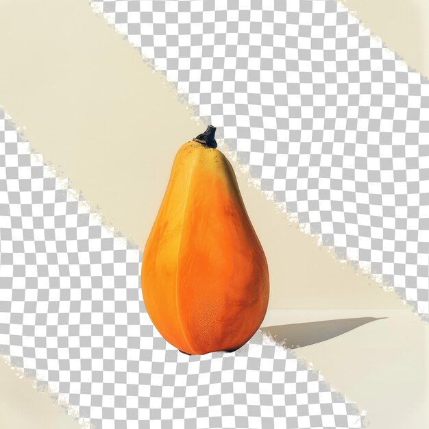 PSD a drawing of a pear on a white background with a black outline