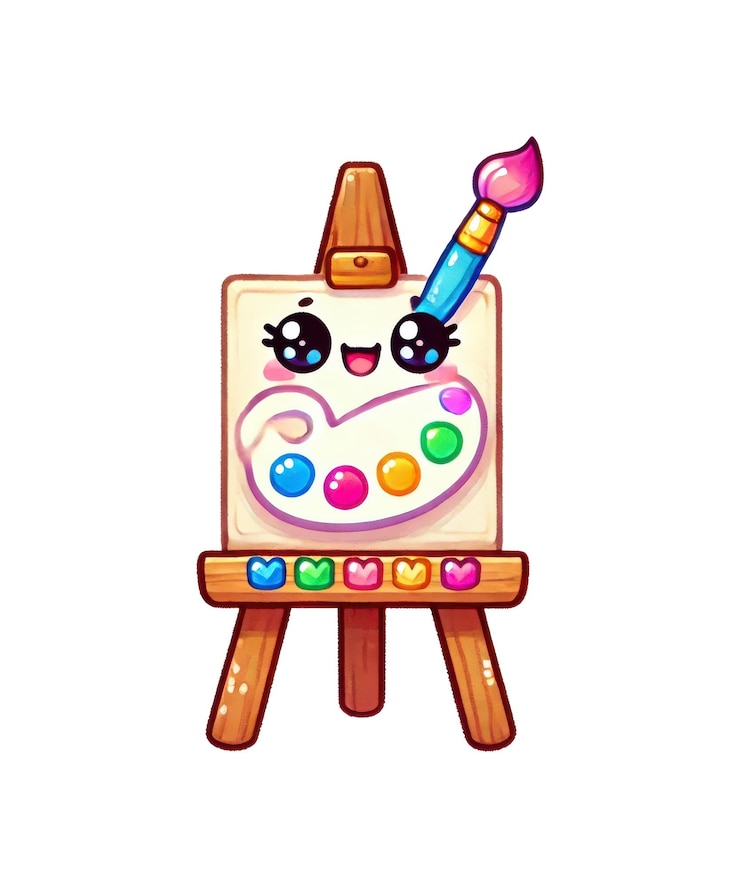 PSD 筆を描いた筆の絵