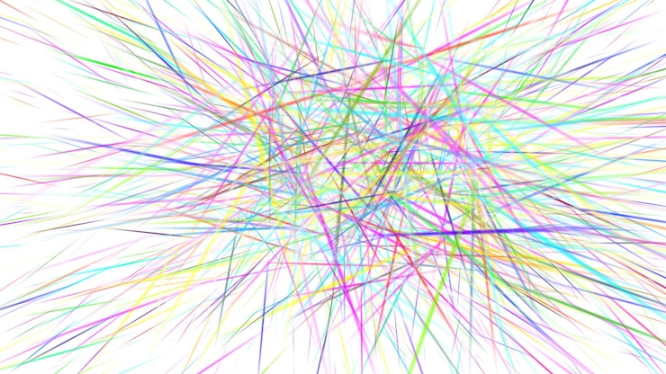 PSD a drawing of a rainbow with lines drawn by a teacher