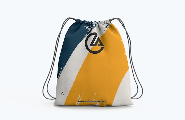 PSD drawstring bag