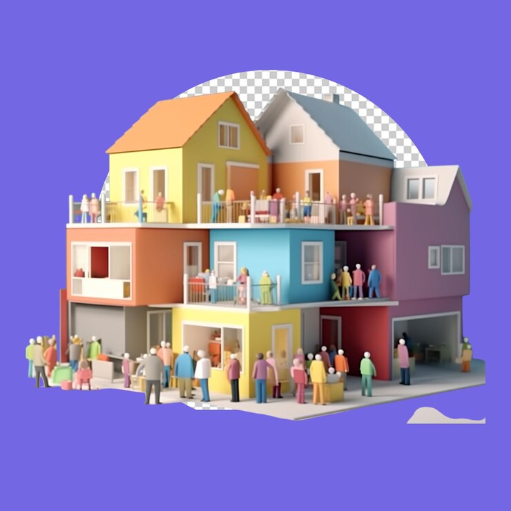 PSD dream home theme png