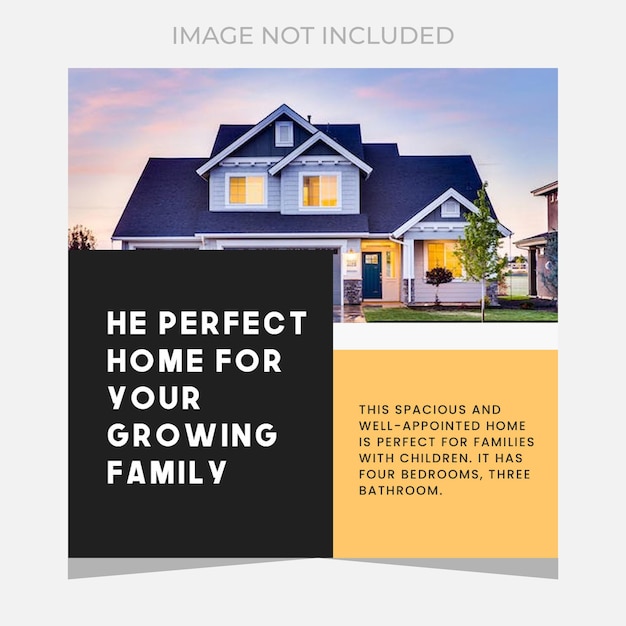 PSD dream home for your family