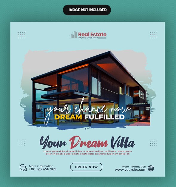 PSD dream villa