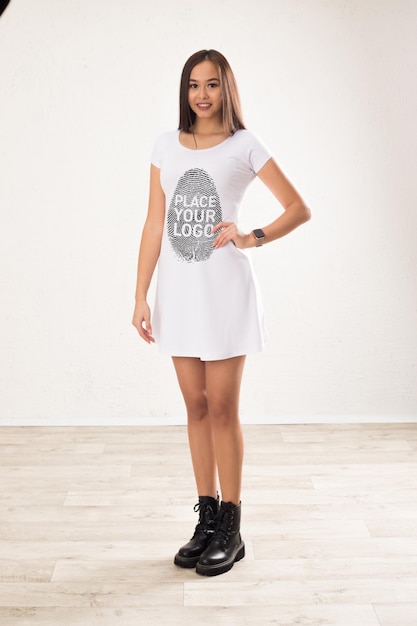 PSD dress mockup