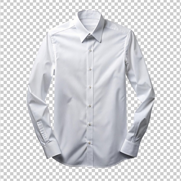 PSD camicia su sfondo bianco