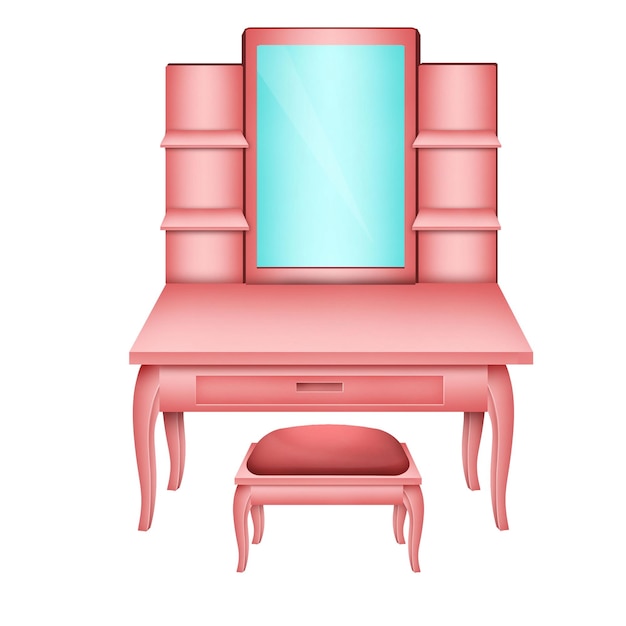 Dressing table for girls room