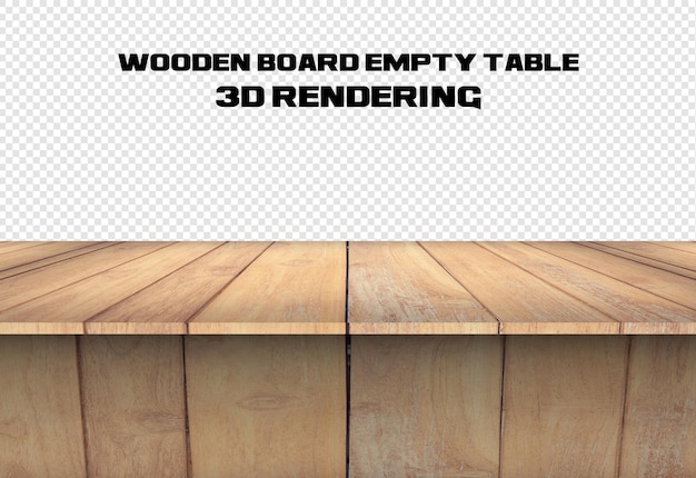 PSD drewniana tablica pusta tabela