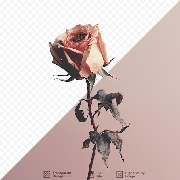 PSD dried flower