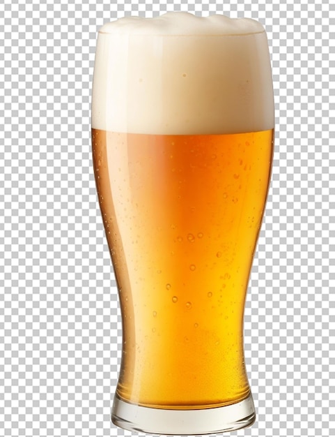 Drievoudig glas bier.