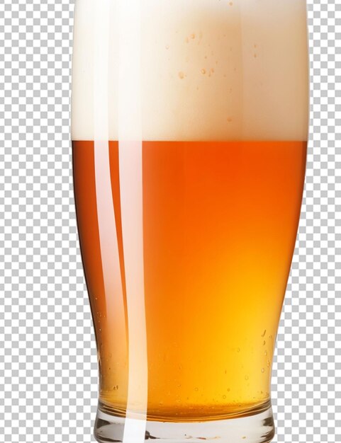 Drievoudig glas bier.