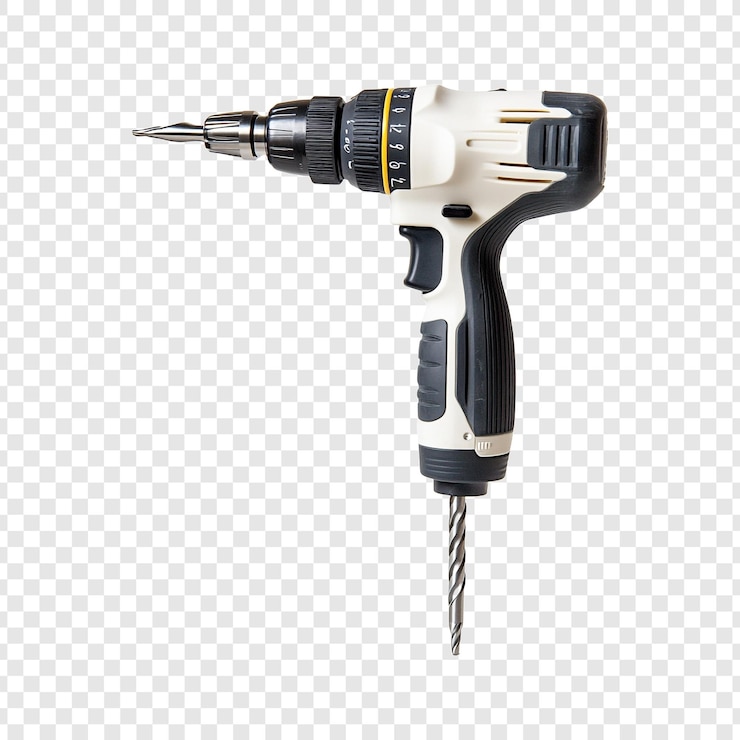 PSD drill png isolated on transparent background psd