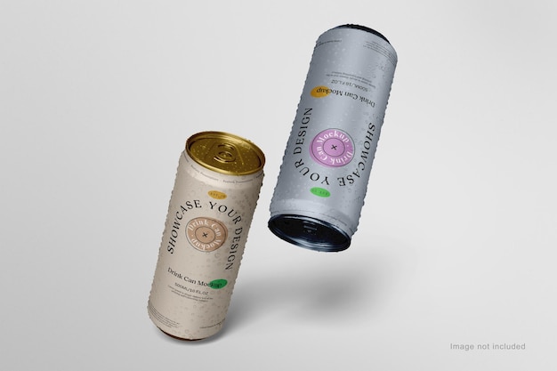 PSD drink can mockup