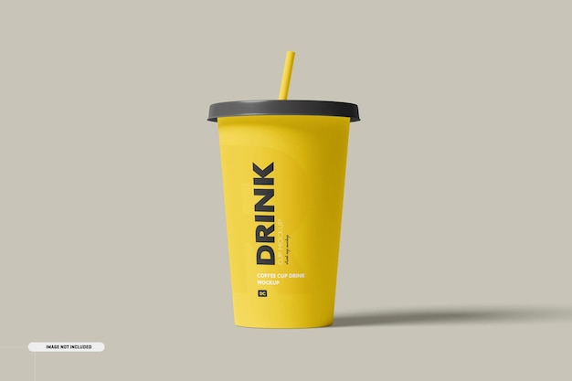 PSD drink cup mockup