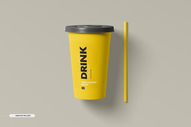 PSD drink cup mockup