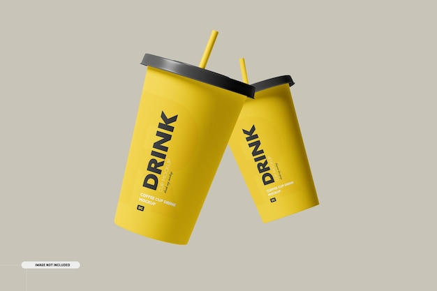 PSD drink cup mockup