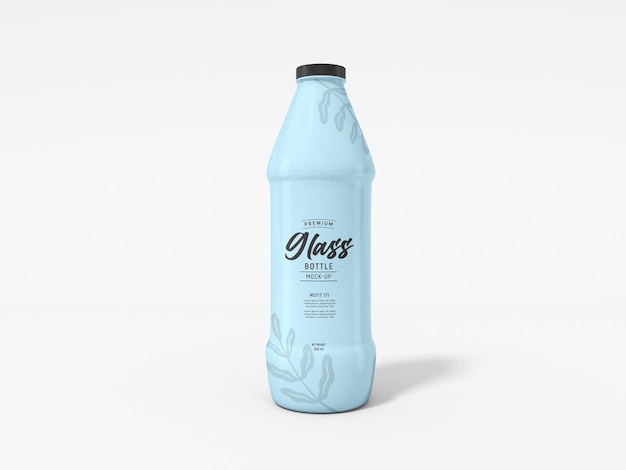 Drink Glass Bottle Mockup